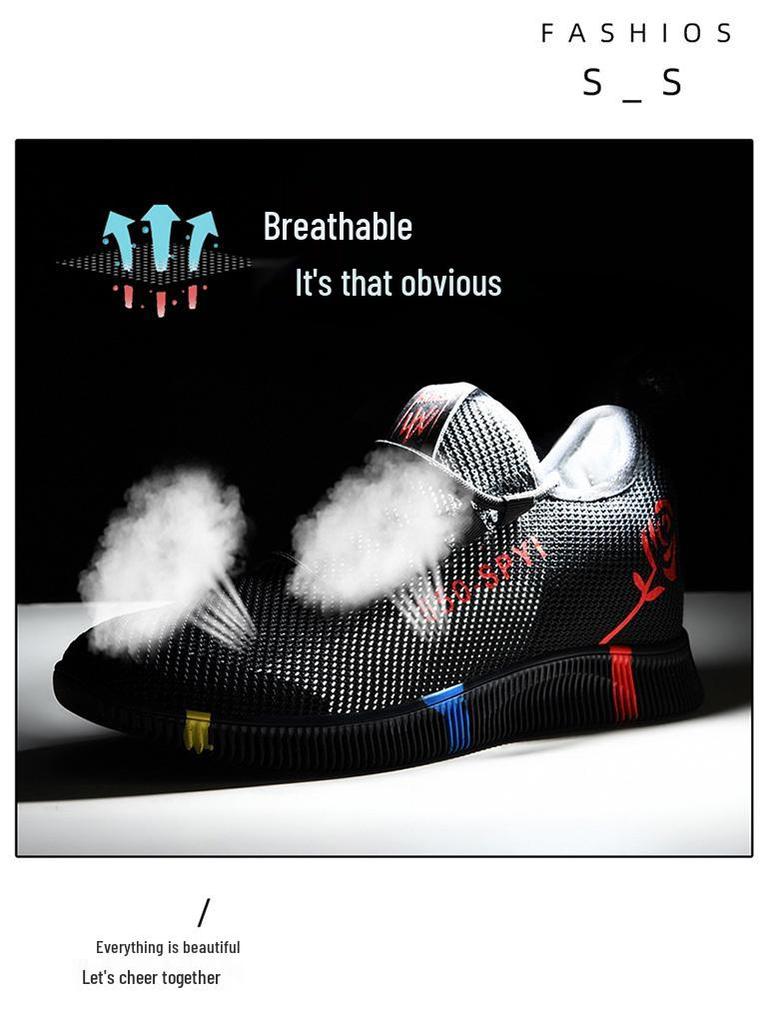 Shield Fox Женские дышащие сетчатые кроссовки для ходьбы 2025 - Нескользящие, Легкие, Повседневная обувь для мам