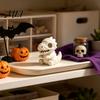 Creative Office Desk Accessories Miniature Mummy Animal Figurine, 3D Printed Pig Chicken Dino Duck Niche Holiday Collectibles Cat Statue, Spooky Cute