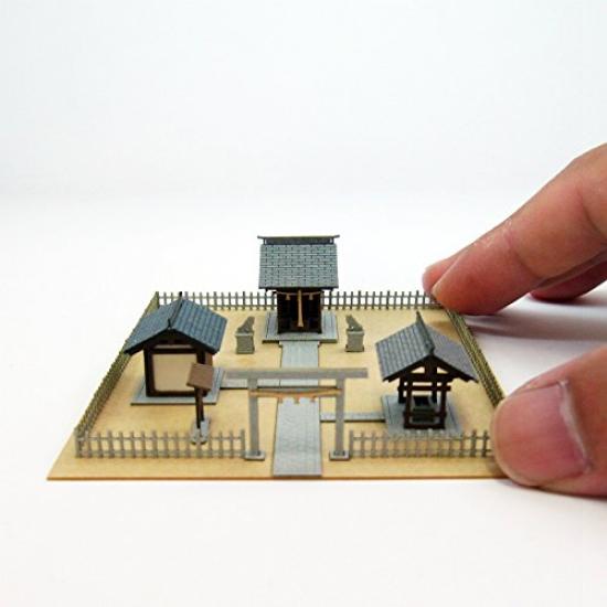 Sankei Miniature Art Petit Shrine Paper Craft 1/220 MP01-148