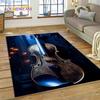 Violin Cello Dream Music Instrument  Area Rug,Carpet Rug for Home Living Room Bedroom Sofa Doormat Decor,kids Non-slip Floor Mat