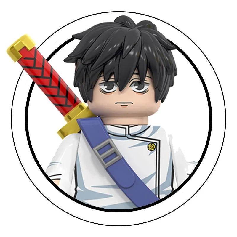 WM6202 WM6201 WM6200 WM6140 WM6139 Магическая битва Строительные блоки Мини-фигурка Итадори Юдзи Годзё Сатору Рёмен Подарки Игрушки