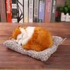 Sleeping Animals Bamboo Charcoal Lifelike Cat Dolls Plush Toys Simulation Creative Home Office Car Decoration Kitten Ornaments
