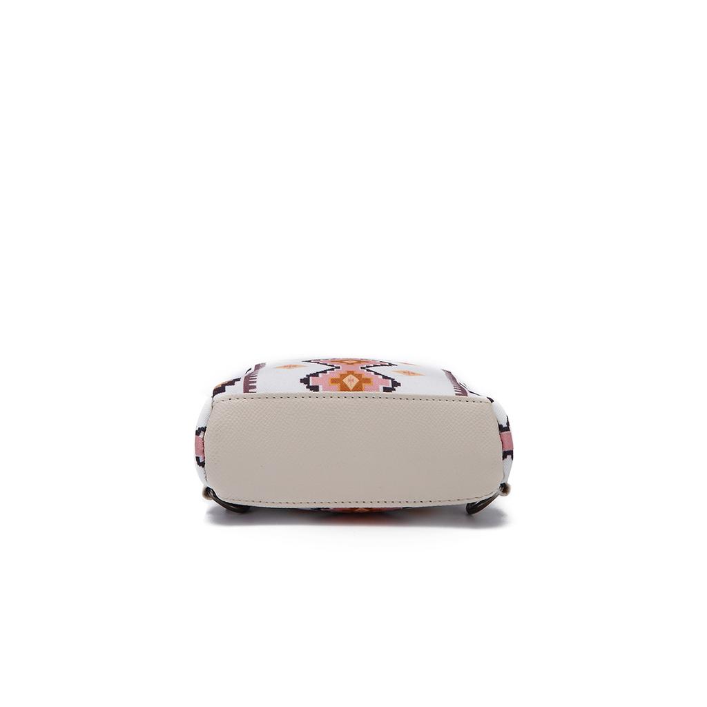 Винтажная богемная женская сумка-клатч с принтом на холсте, сумка через плечо на груди