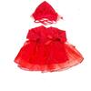 Red Dress Can Choose Suit For 23-24 Inch Reborn Dolls New Baby Clothes Reborn Baby Doll Accessories