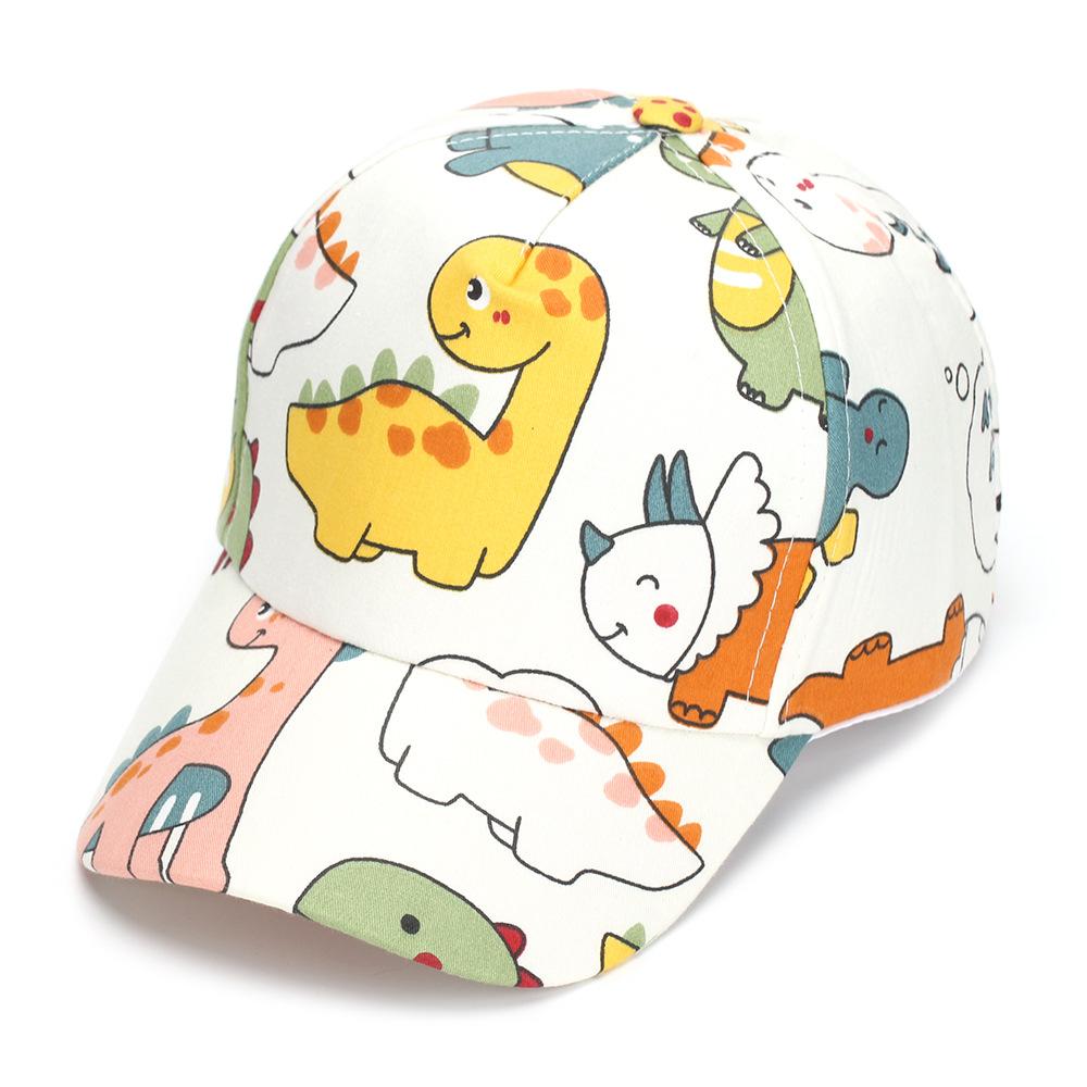 Children's Cartoon Animal Baseball Caps - Spring/autumn - Boys' Cute Beanie Hats - Girls' Sun Hats