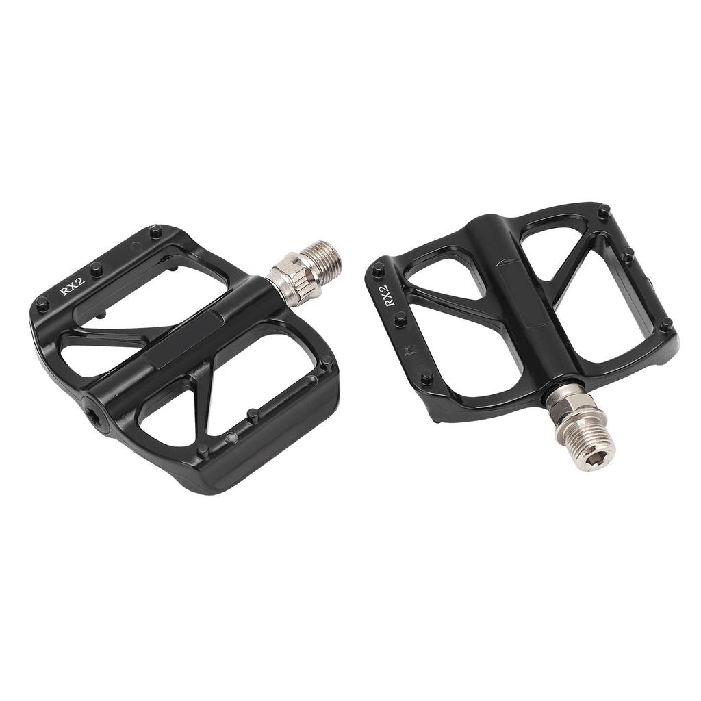 MEROCA Велосипедные педали Педали для горного велосипеда Алюминиевые педали на DU подшипниках для шоссейных велосипедов RX2 Черные