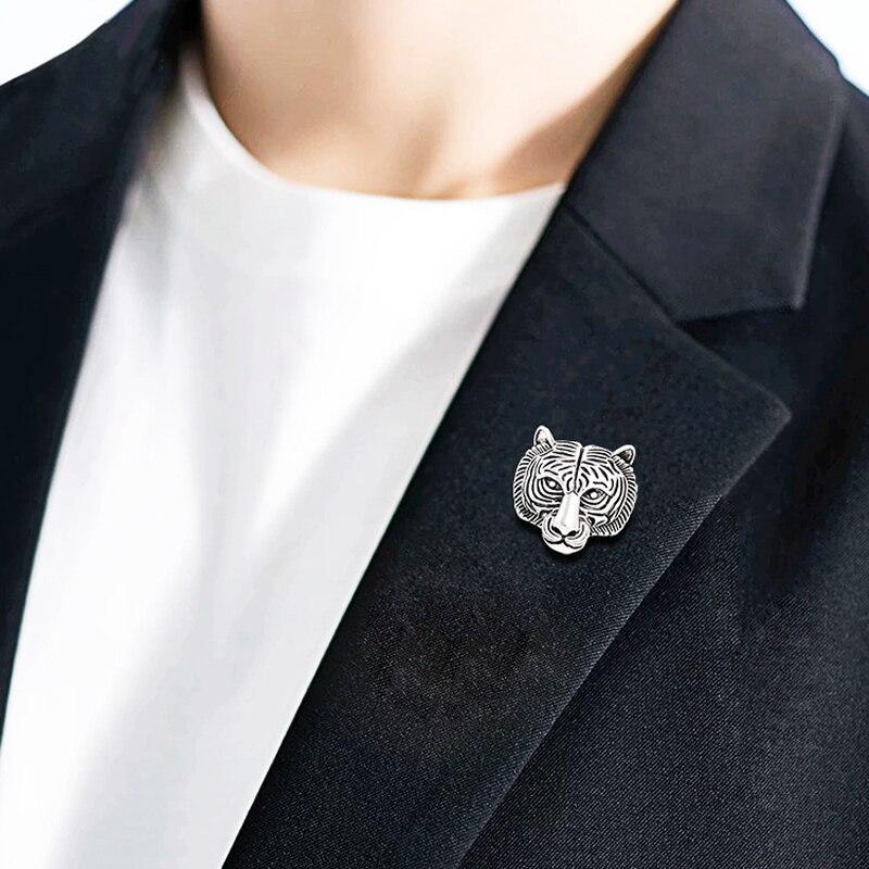 Blucome 2022 модный корсаж с изображением тигра и зодиака для женщин и мужчин, свитер, булавки с лацканами, новогодние подарки