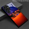 Чехол для телефона 2D с узором ночного неба в пустыне для Samsung S26 S25 S24 S23 S22 S21 S20 A56 A36 A16 - Стеклянная защитная крышка