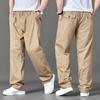 Summer Plus Size Men's Wide-leg Pants Overalls Straight Casual Pants Outdoor Loose Version Sports Pants