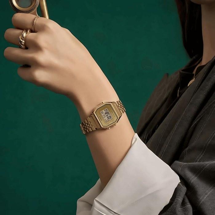 Часы Casio Золотые LA680WEGV-9ADF Золотые
