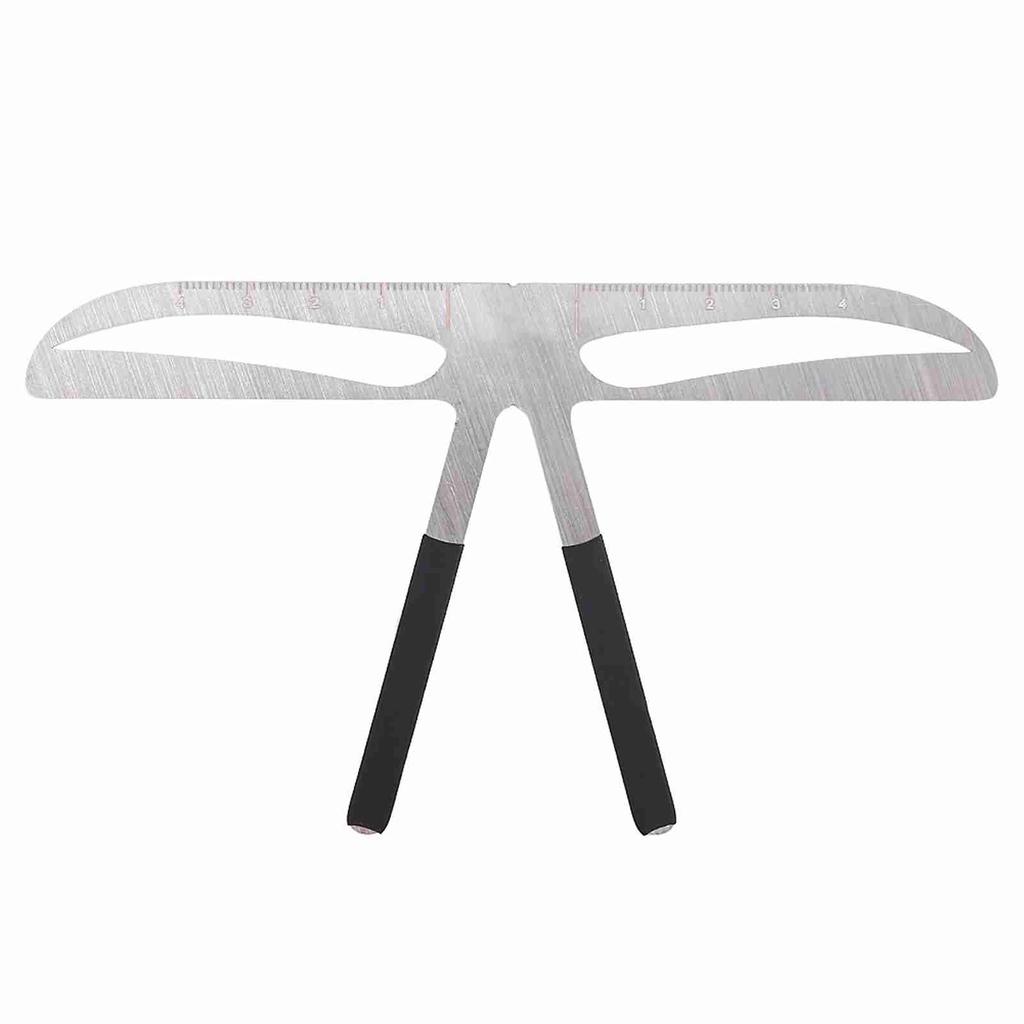 4 типа линейки для бровей, измеритель бровей, балансировочная линейка для наращивания, трафарет для формы бровей, линейка для наращивания бровей