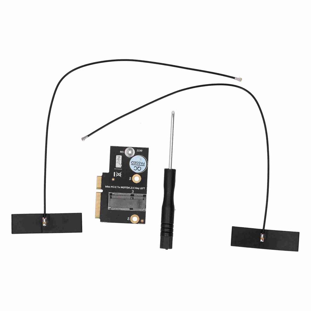 M.2 NGFF Key E To LowProfile Mini PCIE Adapter Wifi Converter for Intel AX200Lenovo Y510P