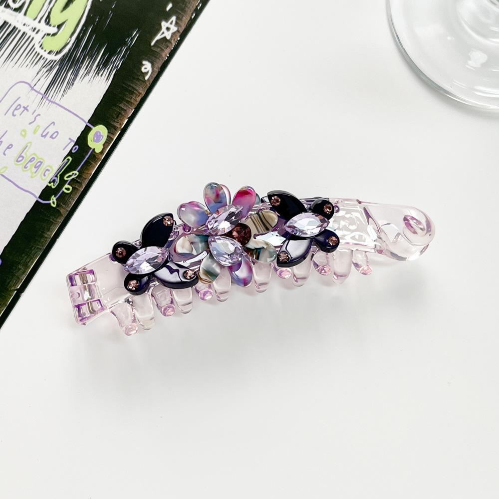 Заколка-банан с зубцами, вертикальная заколка, шпилька для волос «конский хвост», ацетатная заколка-бантик, зубчатая дисковая заколка, заколка-цветок.