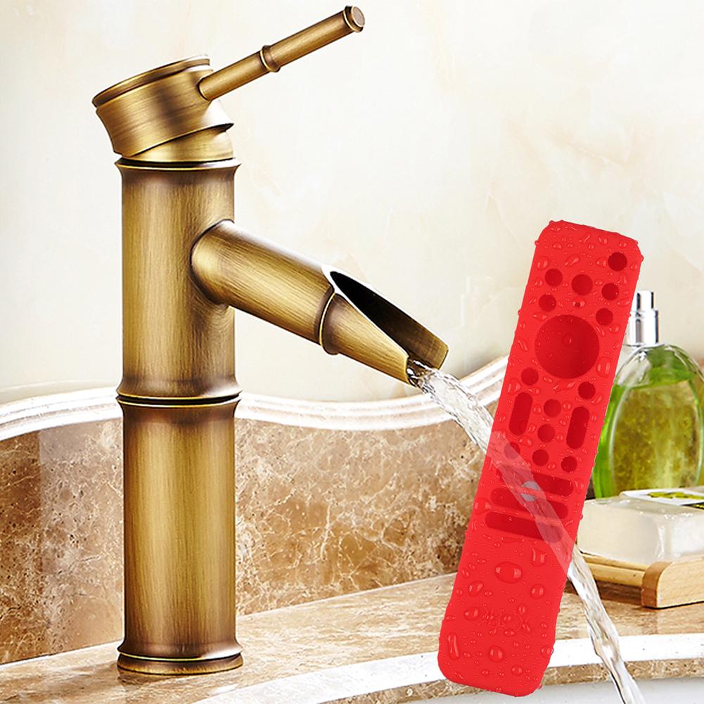 Silicone Remote Control Cover Protector Anti-slip Protective Case with Lanyard Shockproof for SONY RMF-TX810U TX811U TX910U 2023