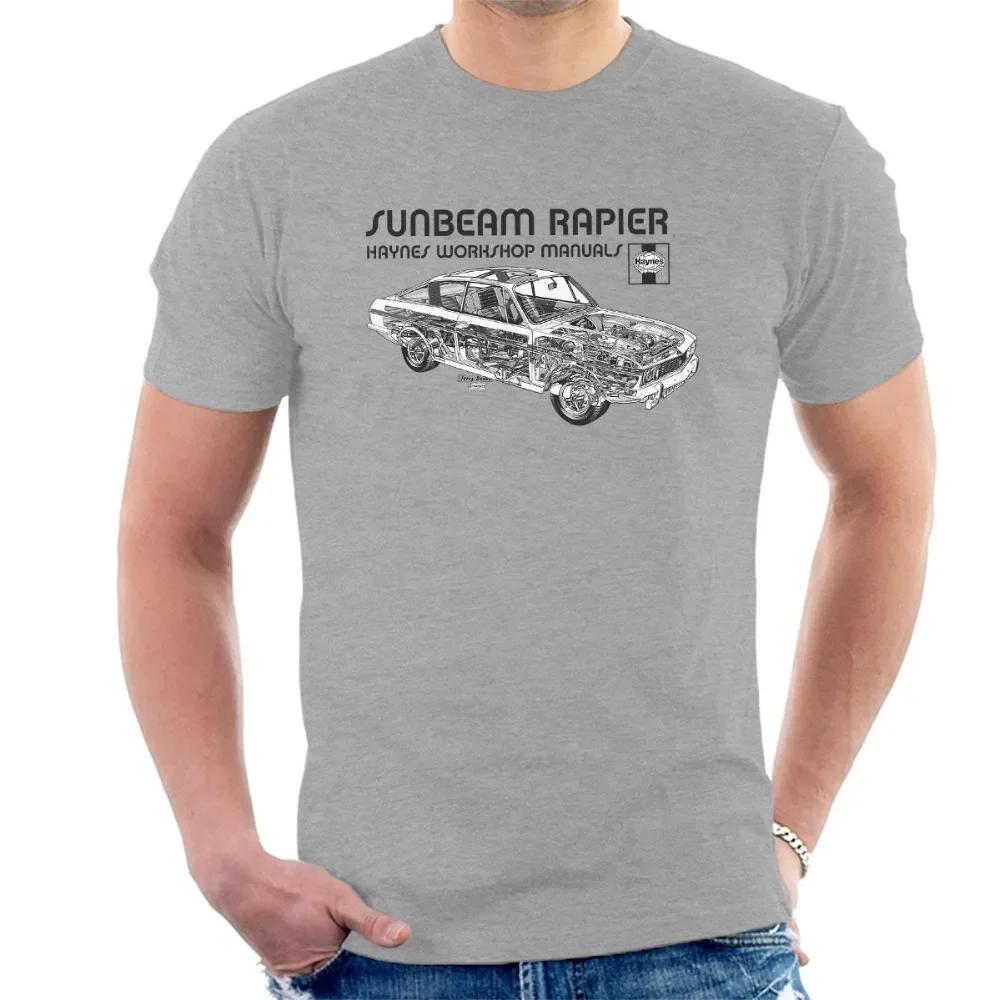 2019 New Brand High Quality For Unisex Better British Classic Car Sunbeam Rapier Black Unisexs Tshirt Skull T Shirt