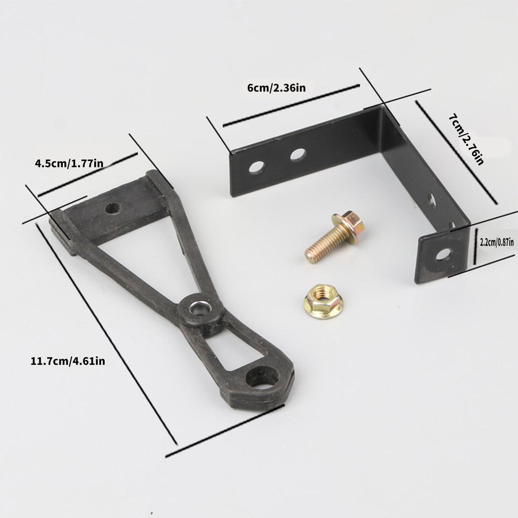 Держатель топливного насоса для парковочного обогревателя автомобиля. Коррозионностойкое крепление топливного насоса обеспечивает стабильную работу и простоту установки.