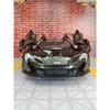 1/24 Симуляция McLaren P1 Металлическая модель автомобиля Двери и капот открываются Имеет звуковые и световые функции Богат деталями