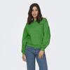 Women's Printed Green Sweatshirt