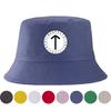 Reversible Viking Tiwaz Rune Victory Bucket Hat Nordic Mythology Warrior Symbol FisherUnisex Cap DoubleSided Wear Summer Panama