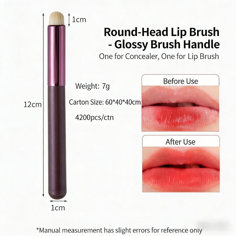 1/3PCS New Fashion Lip Brush Concealer Brushes Lipstick Brush Applicator Multifunctional Lip Makeup Brush Cosmetic Tools