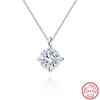 ORSA JEWELS 8A Премиальные серьги-гвоздики с кубическим цирконием для женщин 925 пробы стерлингового серебра Блестящие Изысканные Серьги-гвоздики Ювелирные изделия в подарок на годовщину LZE01