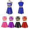 Cheer Uniform Girls Halloween Carnival Party Cosplay Outfit Cheerleading Costume Sizes 5-16