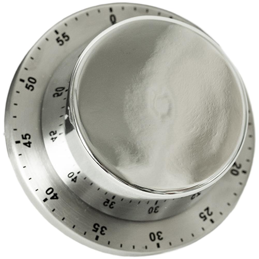 Громкий механический кухонный таймер с основанием из нержавеющей стали и магнитной присоской для приготовления пищи и многоцелевого использования