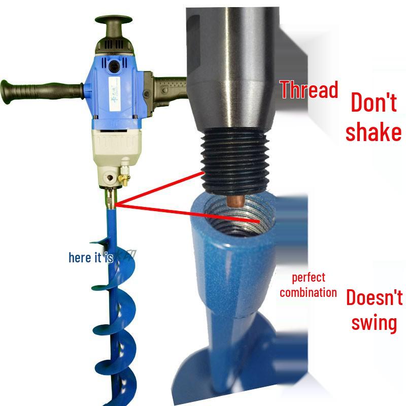 Мощный электрический земляной бур для копания и посадки