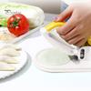 2 шт., кухонная машина для изготовления пельменей, кожа для пельменей и пресс-форма для пельменей, гаджеты 2-в-1, многофункциональная фаршированная булочка на пару, инструмент для изготовления DIY пирогов