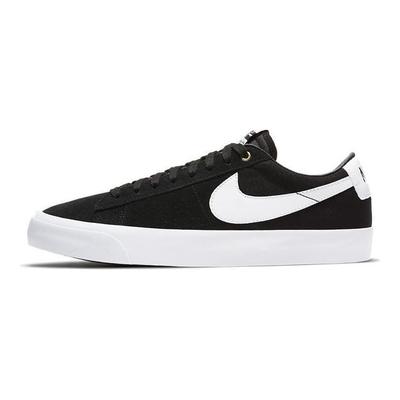 Zoom Blazer Low Pro GT SB Черно-Белые Кроссовки Унисекс Гум-Светло-Коричневые DC7695-002