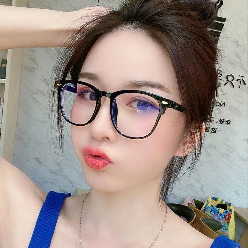 New Vintage Transparent Computer Glasses Frame Women Men Anti Blue Light Eyewear Blocking Glasses Optical Spectacle