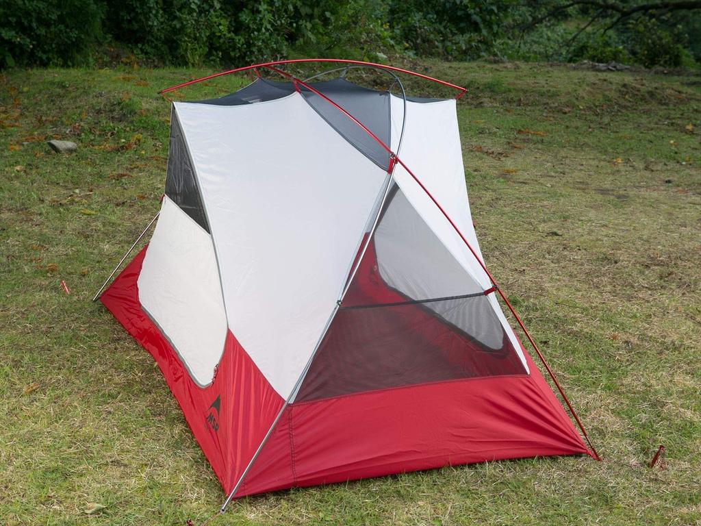 MSR Outdoor Backpacking Tent с полом 2 Легкая японская 37411 (След) Эликсир-2 (для людей) [Подлинный продукт]