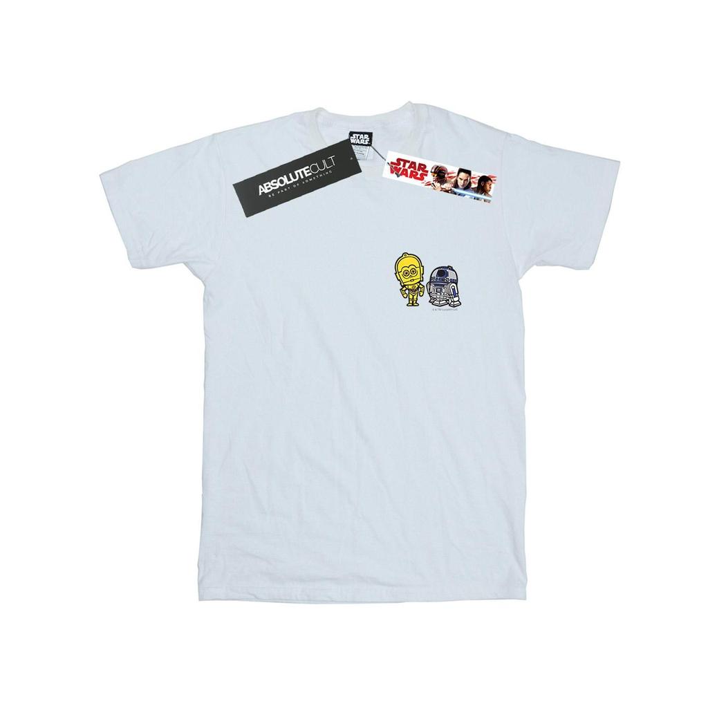 Star Wars Mens Resistance Droids Chest Print T-Shirt