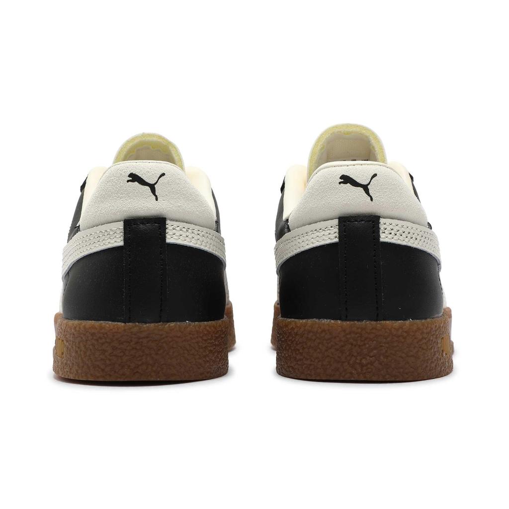 PUMA Suede Split Cow Leather, Artificial Leather Low top Skateboard Shoes Unisex Black 401515-05