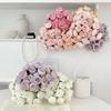 Simulated Tea Rose Peony Bouquet for Wedding Hall and Home Decor