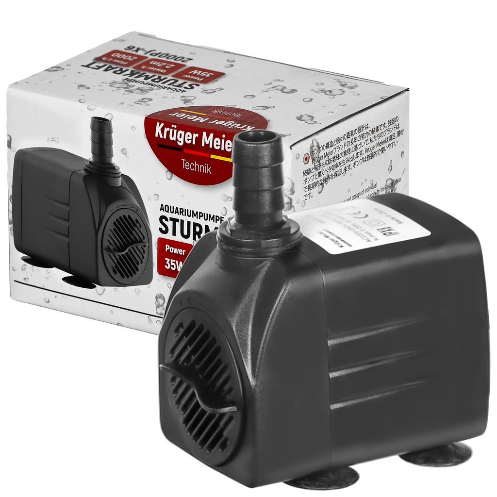 Submersible Water Pump Small, Quiet, Efficient, Universal 2000L/H 35W