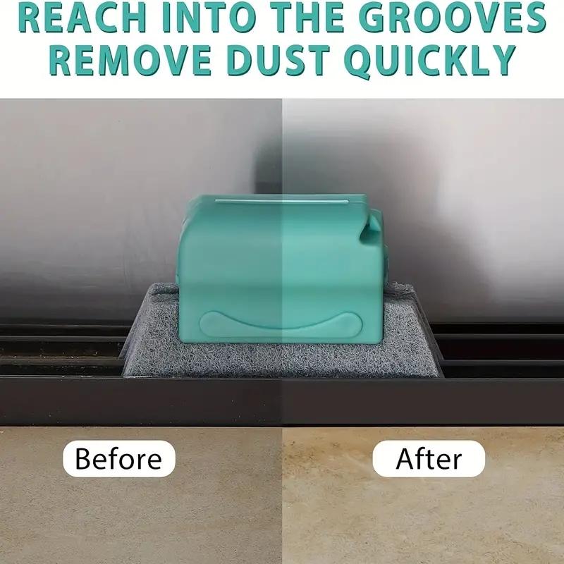 Креативная ткань для чистки оконных канавок, слот для щетки, ручная многофункциональная дверная щетка, кухонная щетка для клавиатуры, домашние инструменты