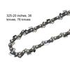 Цепь 10/12/14/16/18/20 дюймов Сплав Цепь для электропилы Шина Шаг 3/8 дюйма Толщина 40/53/59 Ведущее звено