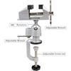 Настольные тиски, настольные тиски, тиски для деревообработки с наковальней, поворотные на 360° тиски для верстака, зажим для настольного зажима, тиски, режущий трубопровод, сверление, металлообработка