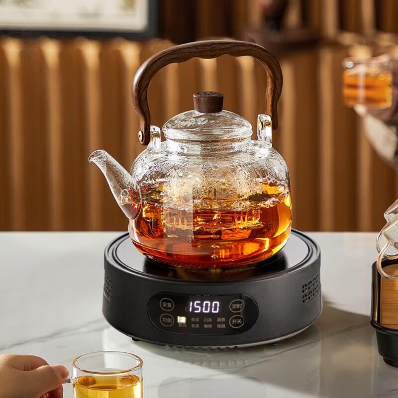 Стеклянный чайный набор YIHUTEA с электрической плитой V15
