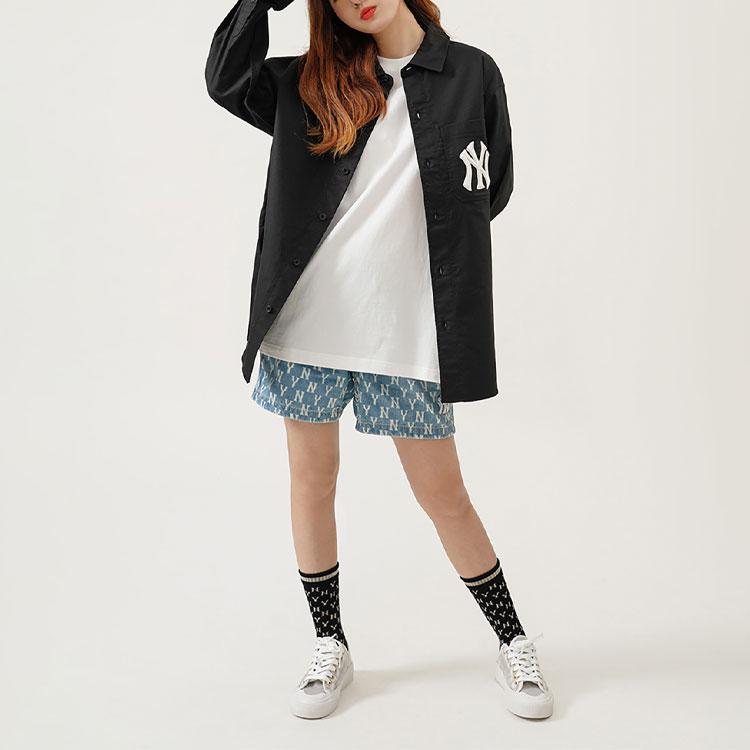 New MLB New York Yankees Shirt Unisex Black 3AWS03121-50BKS