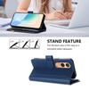 For Oppo K12x 5G (China)/OnePlus Nord CE4 Lite 5G Leather Case 9 Card Slots Zipper Wallet Stand Phone Cover with Wrist Strap