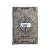 A5 Password Notebook Retro Secure Diary Binder Creative Hand Ledger  Office