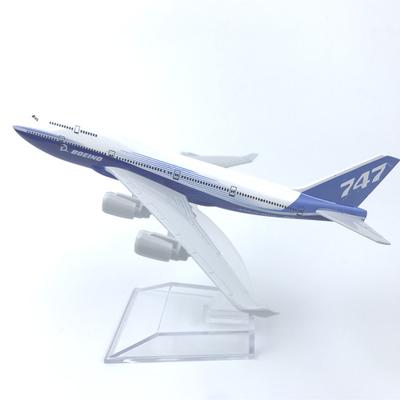 Коллекция Самолет Масштаб 1/400 B747 Прототип Авиакомпании 16см Сплав Металл Модель Самолета С Подставкой Подарок Настольное Украшение Домашний Дисплей