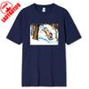 Vintage 90s Calvin Hobbes Tshirt Comic Strip Kawaii Friend Clothes Unisex Simple Casual Fashion Tees High Quality Cotton Tops