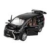 Литой металл 1:24 Lexus LM300h Минивэн Роскошный Фургон Металлическая Машинка-Инерционка, Черный