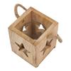Hill Interiors Wooden Star Tealight Holder