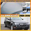Для BMW X3 E83 2004~2010 2005 Люк Солнцезащитная шторка Люк Электростатическая адсорбция Козырьки Защита от УФ-лучей Солнцезащитный Козырек Автоаксессуары