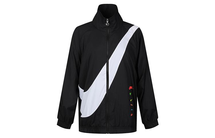 Nike Куртки Женские Черный Стойка Умеренный Другое DA0981-010