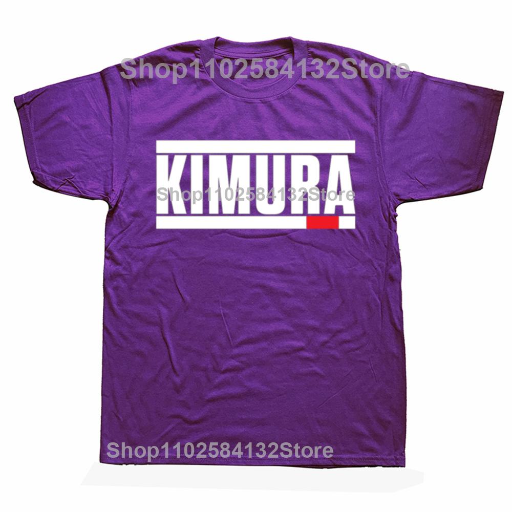 Смешные футболки с графическим принтом Kimura Brazilian Jiu Jitsu BJJ для мужчин и женщин, модная повседневная футболка, 100% хлопок, свободная, оверсайз